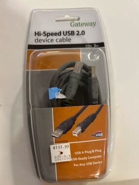Hi-Speed USB 2.0 device cable